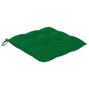 Vidaxl Chair Cushions 2 Pcs Green 40x40x7 Cm Fabric Vidaxl Chair Cushions 2 Pcs Green 40x40x7 Cm Fabric