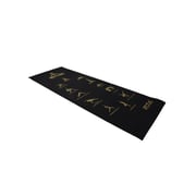 Yoga Mat Black Golden Asana Mat Yoga Mat Black Golden Asana Mat
