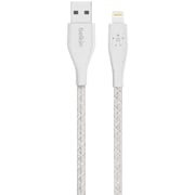 Belkin Duratek™ Plus Lightning To Usb-A Cable With Strap, 1.2M, White
