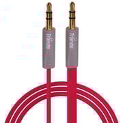 Trands 3.5mm Aux Audio Cable 1m Red