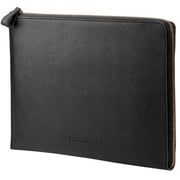 Free HP W5T46AA Leather Laptop Sleeve 13.3inch Spectre Black Worth AED 199