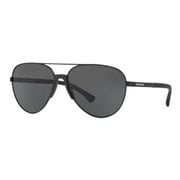 Emporio Armani matt Black Metal Men Sunglasses EA-2059-320387