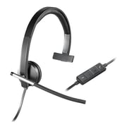 Logitech Headset Wired USB H650E Mono Business Series Logitech Headset Wired USB H650E Mono Business Series