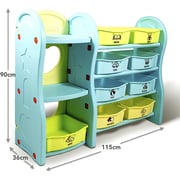 Home Canvas LARGE Children Deluxe Multi-Bin Toy Organizer with Storage Bins, Toys Storage Box for Girls, Kids Toy Box Storage for Boys, Multicolor Home Canvas LARGE Children Deluxe Multi-Bin Toy Organizer with Storage Bins, Toys Storage Box for Girls, Kids Toy Box Storage for Boys, Multicolor