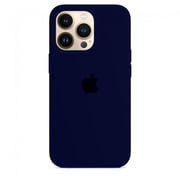 Margoun Silicone Case Cover for Apple iPhone 13 Pro Max - Dark Blue