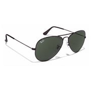RayBan Aviator Black Metallic Unisex Sunglasses RayBan Aviator Black Metallic Unisex Sunglasses