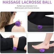ULTIMAX Foam Roller Set of 5 Pieces with Lightweight Muscle Roller Stick and 1 Massage Balls and 1 Fitness Exercise Loop Bands for Deep Tissue Muscle Massage-Multi color ULTIMAX Foam Roller Set of 5 Pieces with Lightweight Muscle Roller Stick and 1 Massage Balls and 1 Fitness Exercise Loop Bands for Deep Tissue Muscle Massage-Multi color