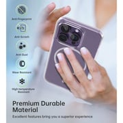 Choetech Magnetic Phone Case Transparent iPhone 14 Pro