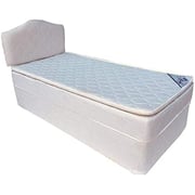 Deep Sleep Devan Bed With Headboard With Spring Pillow Top Mattress 180x200 Cm