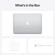 Apple MacBook Air 13-inch (2020) - Apple M1 Chip / 8GB RAM / 256GB SSD / 7-core GPU / macOS / English Keyboard / Silver / International Version - [MGN93LL/A]