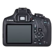 Canon EOS 2000D DSLR Camera Black With 18-55mm IS II Lens + 75-300mm III Lens