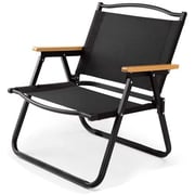 COOLBABY Outdoor Folding Chair Black Small ZRW-ZDY01-SRK