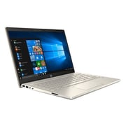 HP Pavilion 14-CE2085NE Laptop - Core i7 1.8GHz 16GB 1TB+128GB 4GB Win10 14inch FHD Gold