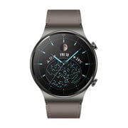 Huawei Watch GT 2 Pro Smartwatch Nebula Gray Brown Strap Huawei Watch GT 2 Pro Smartwatch Nebula Gray Brown Strap