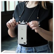 Lookabe Necklace Clear Case & Cord iPhone 11 Pro Black