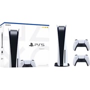 Sony Playstation 5 Console 825GB CD Version With Extra Dualsense Controller (International Version)