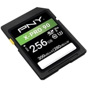 PNY Memory Card​ X-PRO 90 SD Class 10 256GB Black P-SD256V90300XPRO9-GE