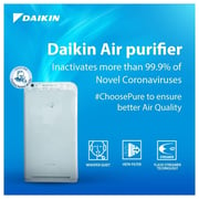 Daikin MC55VB Air Purifier-Up to 82m-Patented Streamer Technology-10 Years Life Electrostatic HEPA Grade Filter-Triple Sensors-PM1 & PM2.5 Protection-Lifetime Odor Filter-Japanese Technology