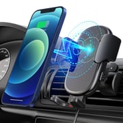 Mpow Wireless Car Charger Fast Charging Mount - Qi 10w/7.5w Convenctive Cooling Technology Black Mpow Wireless Car Charger Fast Charging Mount - Qi 10w/7.5w Convenctive Cooling Technology Black