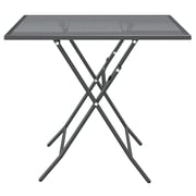 Vidaxl Garden Table 80x80x72 Cm Expanded Metal Mesh Anthracite Vidaxl Garden Table 80x80x72 Cm Expanded Metal Mesh Anthracite