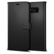 Spigen Wallet Case Black For Galaxy S8+