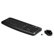 HP 3ML04AA 300 Wireless Keyboard Mouse Black