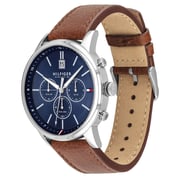 Tommy Hilfiger Kyle Brown Leather Men Watch 1791629