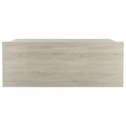 vidaXL Floating Nightstand Sonoma Oak 40x30x15 cm Engineered Wood vidaXL Floating Nightstand Sonoma Oak 40x30x15 cm Engineered Wood