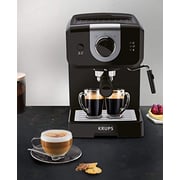 Krups Xp3208 15-Bar Pump Espresso And Cappuccino Coffee Maker, 1.5-Liter, Black Krups Xp3208 15-Bar Pump Espresso And Cappuccino Coffee Maker, 1.5-Liter, Black