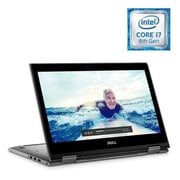Dell Inspiron 13 5379 Convertible Touch Laptop - Core i7 1.8GHz 16GB 512GB Shared Win10 13.3inch FHD Silver