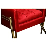 Pan Emirates Braxtan Single Seater Sofa Red
