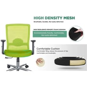 Mahmayi Sleekline T01B Green Office Chair – Mesh Ergonomic Chair For Office Cabin, Bay, Cubicle – Swivel Castor Wheels Adjustable Office Chair (Medium Back) Mahmayi Sleekline T01B Green Office Chair – Mesh Ergonomic Chair For Office Cabin, Bay, Cubicle – Swivel Castor Wheels Adjustable Office Chair (Medium Back)