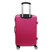 Highflyer Trinity Series Trolley Luggage Bag 3Pc Rose Red TH-019-3PCABS