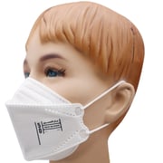 Medone KF94 National Day Logo 4 Ply Filtеr Face Mask For Kids White (10 Pieces)