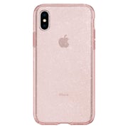 Spigen Liquid Crystal Glitter Case For iPhone Xs - Rose Quartz Spigen Liquid Crystal Glitter Case For iPhone Xs - Rose Quartz