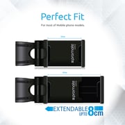 Promate Universal Car Steering Wheel Mobile Phone Holder Clip- Ezgrip Promate Universal Car Steering Wheel Mobile Phone Holder Clip- Ezgrip
