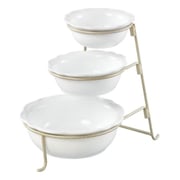 Buy Blumen 3Tier Round Bowls Large/Medium/Small With Stand Online in
