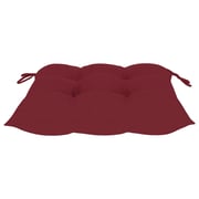 Vidaxl Chair Cushions 2 Pcs Wine Red 50x50x7 Cm Fabric Vidaxl Chair Cushions 2 Pcs Wine Red 50x50x7 Cm Fabric