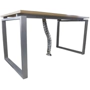 Mahmayi Ergo Cable Management Snake - Cable organiser - ABS Material - Coated with Silver Powder - Desk Cable Management - Modern Style Mahmayi Ergo Cable Management Snake - Cable organiser - ABS Material - Coated with Silver Powder - Desk Cable Management - Modern Style