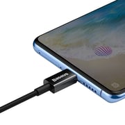 باسيوس USB-Micro 2A كابل بيانات سريع الشحن 1 متر - أسود