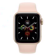 Apple Watch Series 5 GPS 40mm Gold Aluminium Case with Pink Sand Sport Band Apple Watch Series 5 GPS 40mm Gold Aluminium Case with Pink Sand Sport Band