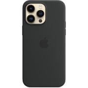 Apple iPhone 14 Pro Max Silicone Case Midnight with MagSafe Apple iPhone 14 Pro Max Silicone Case Midnight with MagSafe