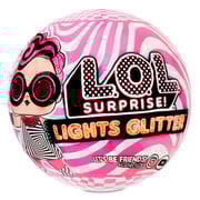 LOL Surpise Lights Glitter 8 Surprise Ball Sparkly Light Up