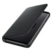 Samsung EF-NG965PBEGWW LED Flip Wallet Cover Black For Galaxy S9 Plus Live Demo Unit