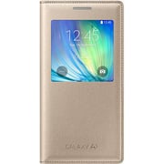 Samsung S-View Cover Gold For Galaxy A5 - EFCA500BFEGAE Samsung S-View Cover Gold For Galaxy A5 - EFCA500BFEGAE