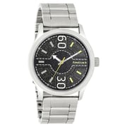 Fastrack Road Trip Black Dial Stainless Steel Strap Watch - 3197SM02