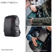PGYTECH OneMo Backpack 25L with Shoulder Bag - Twilight Black PGYTECH OneMo Backpack 25L with Shoulder Bag - Twilight Black