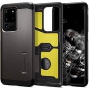 Spigen Tough Armor designed for Samsung Galaxy S20 ULTRA case/cover with Extreme Impact Foam - Gunmetal Spigen Tough Armor designed for Samsung Galaxy S20 ULTRA case/cover with Extreme Impact Foam - Gunmetal