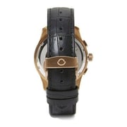 Omax PG12R22I Mens Multifunction Leather Watch