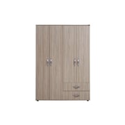 Buy Pan Emirates Lohas 4 Door Wardrobe With 2 Drawers Brown Online in